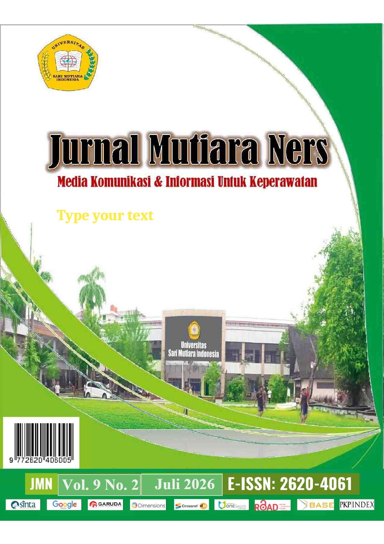 					View Vol. 9 No. 2 (2026): Jurnal Mutiara Ners
				