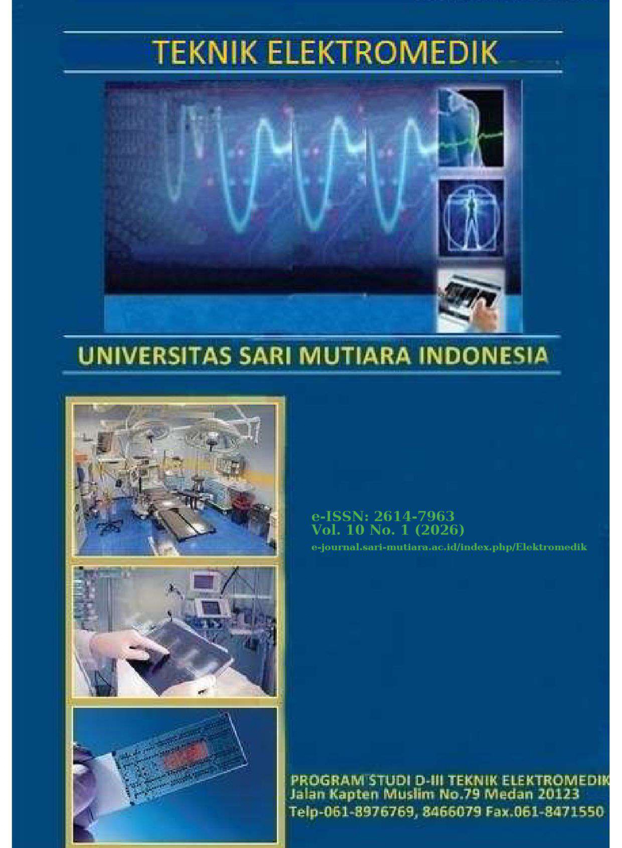 					View Vol. 10 No. 1 (2026): Jurnal Mutiara Elektromedik
				