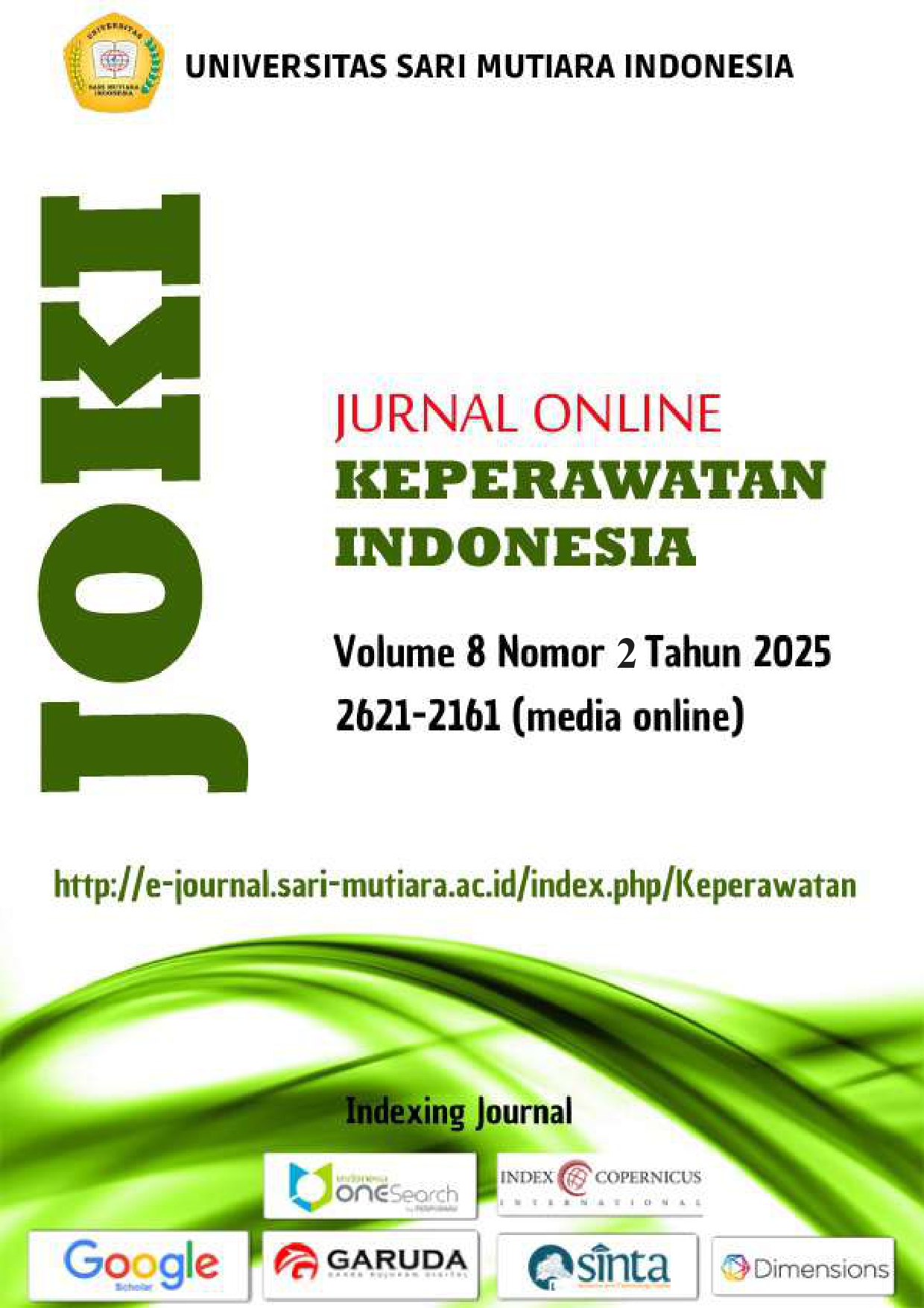 					View Vol. 8 No. 2 (2025): Jurnal Online Keperawatan Indonesia 
				