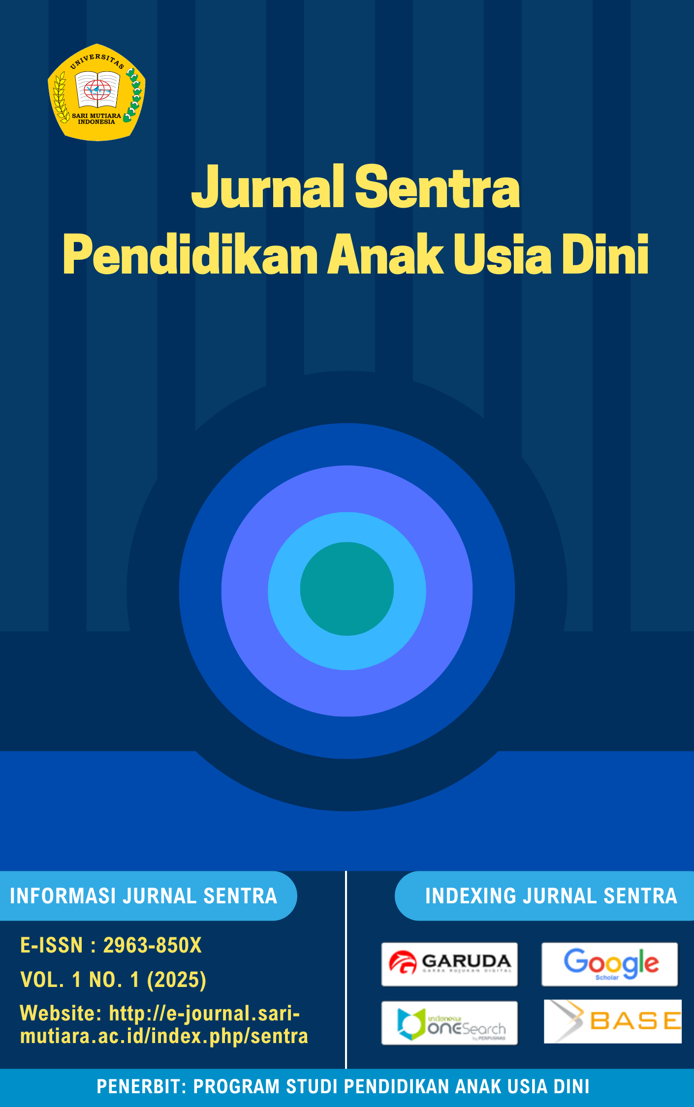 					View Vol. 4 No. 1 (2025): Jurnal Sentra Pendidikan Anak Usia Dini
				